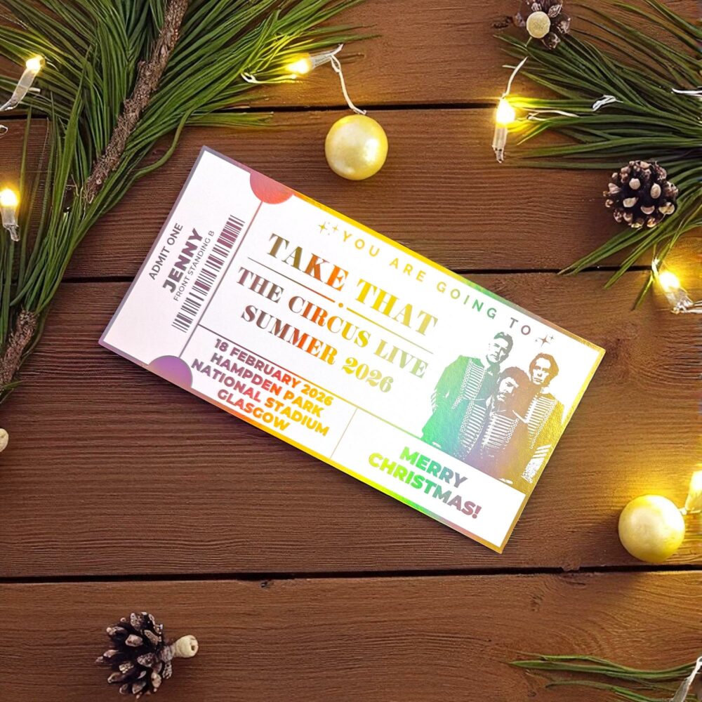 Take That – The Circus Live Summer 2026 Keepsake Ticket